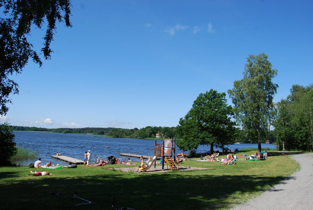 Bonäsbadet i juli