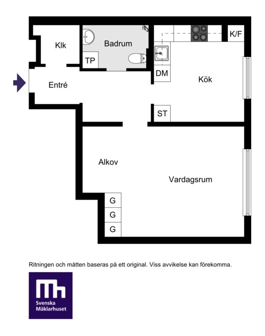 Klippgatan 20A, 4tr