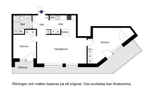 Liljeholmsgränd 2, 6 tr