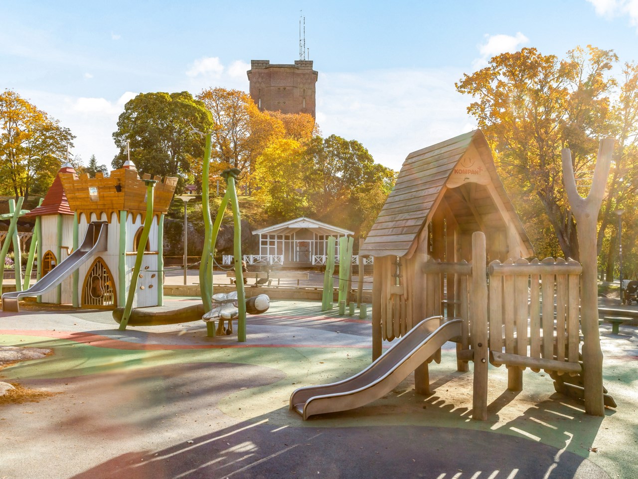 Härliga Tornparken som närmsta granne!