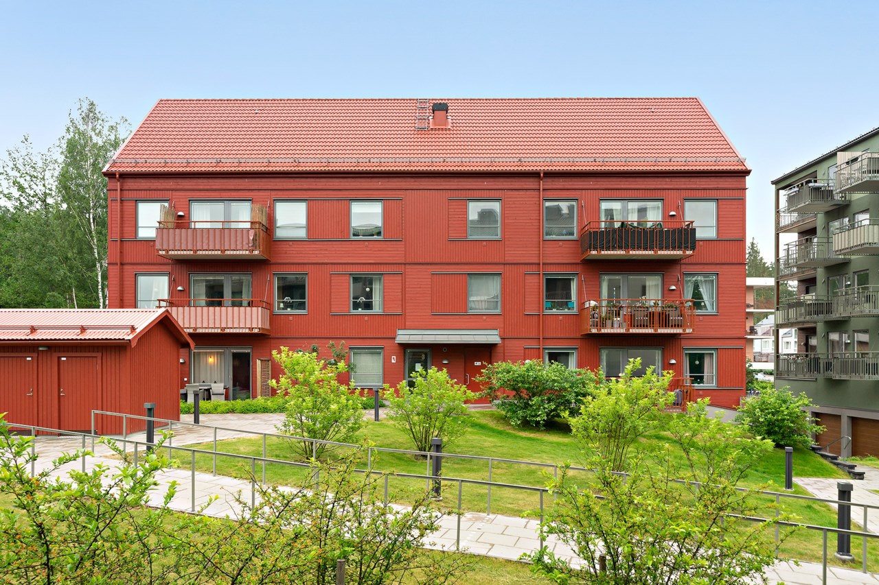 Åby allé 3, högst upp!