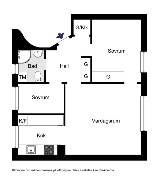 Alternativ planritning, tillstånd från styrelsen krävs.