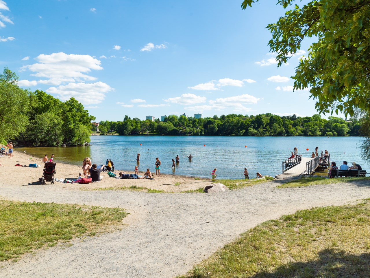 Smedsuddsbadet vid Rålambshovsparken