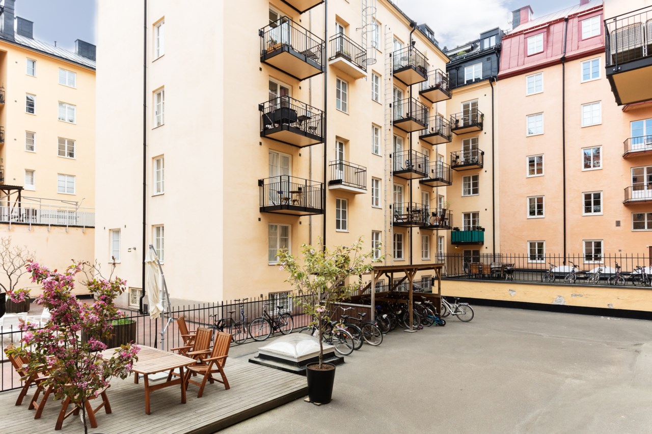 Föreningens mysiga gård!