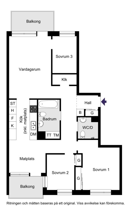 Fridensborgsvägen 48, vån 4 av 4