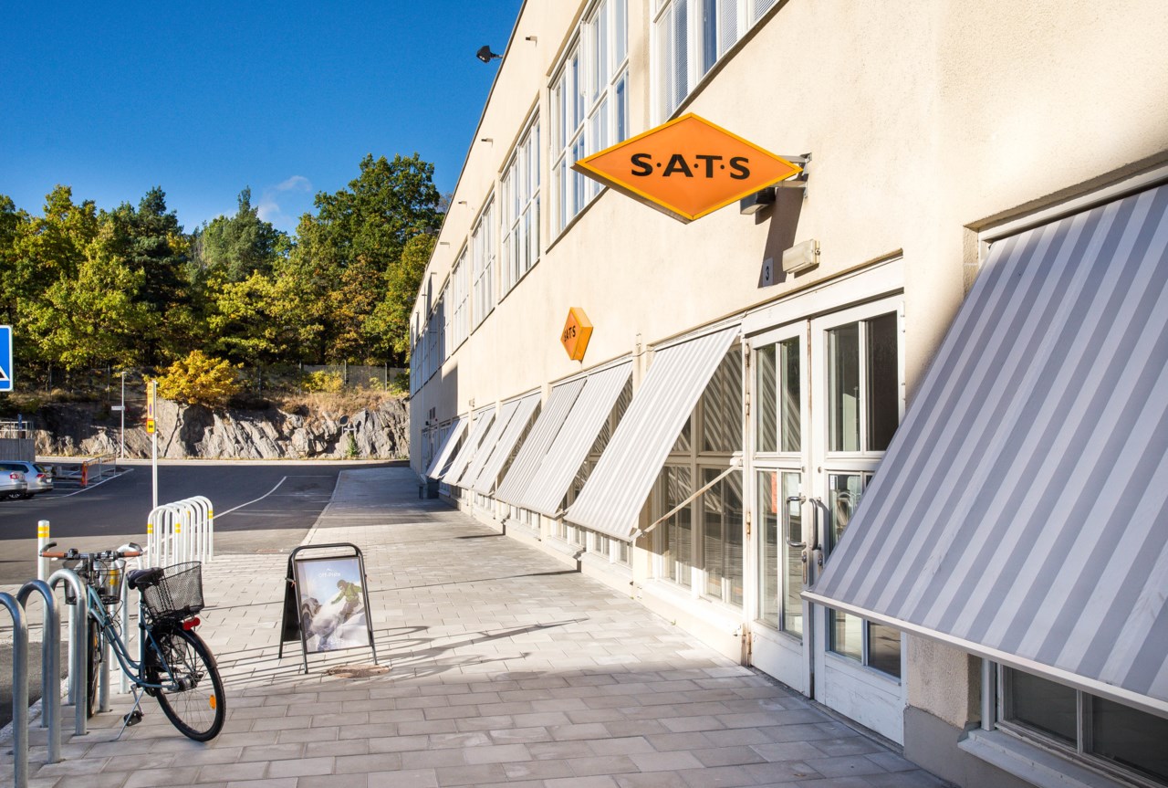 Många träningsanläggningar i området bl.a. Sats vid Telefonplan