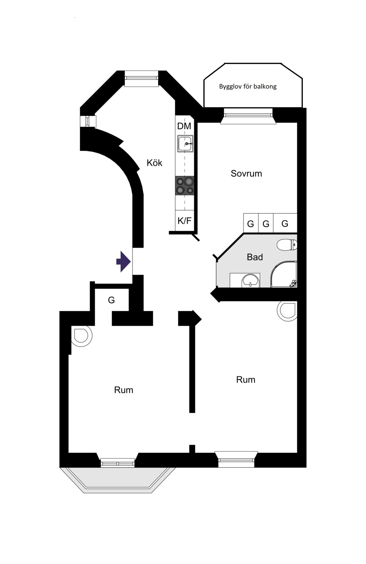 Alternativ planlösning
