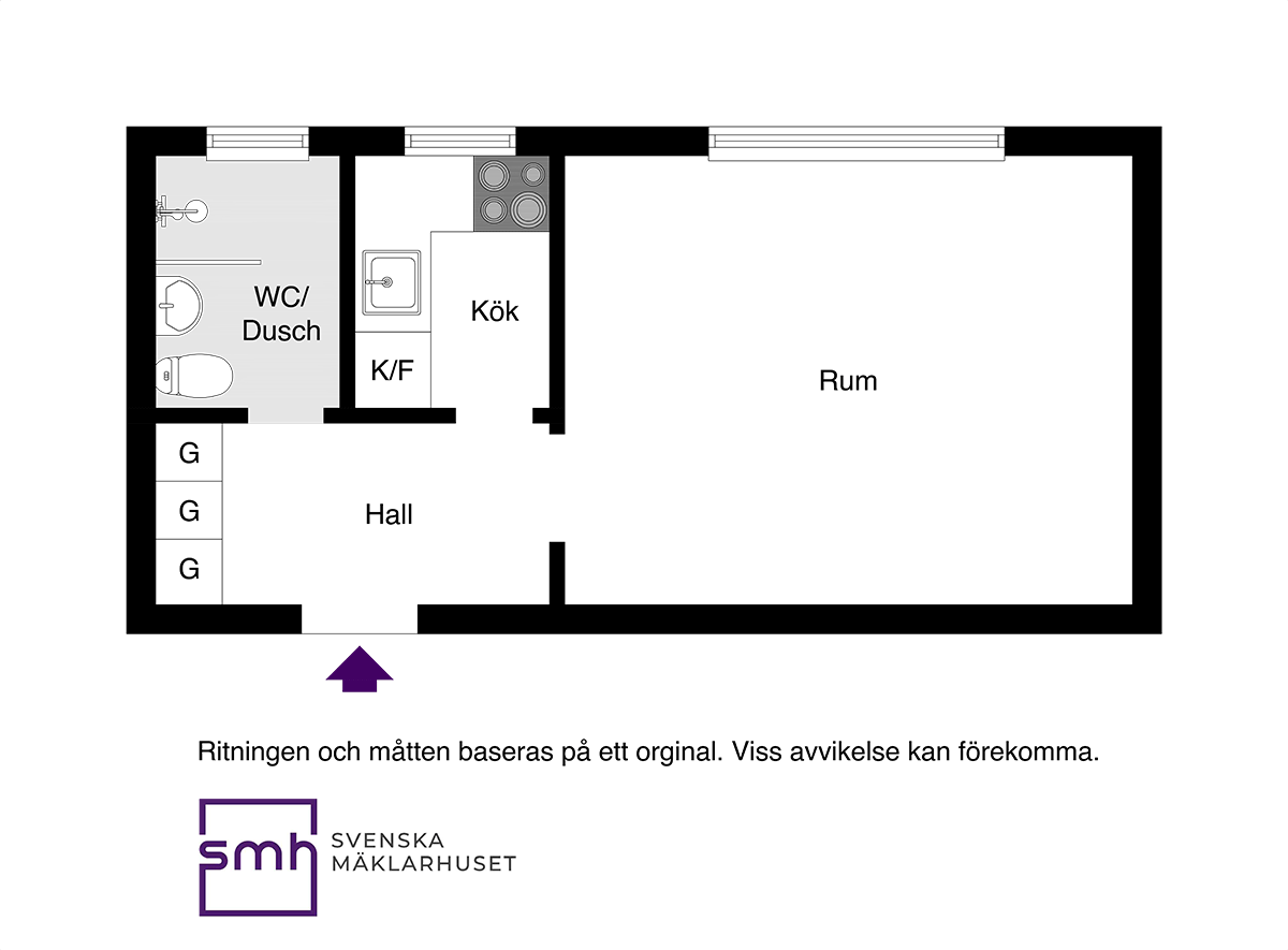 Östrandsvägen 68, 2 tr