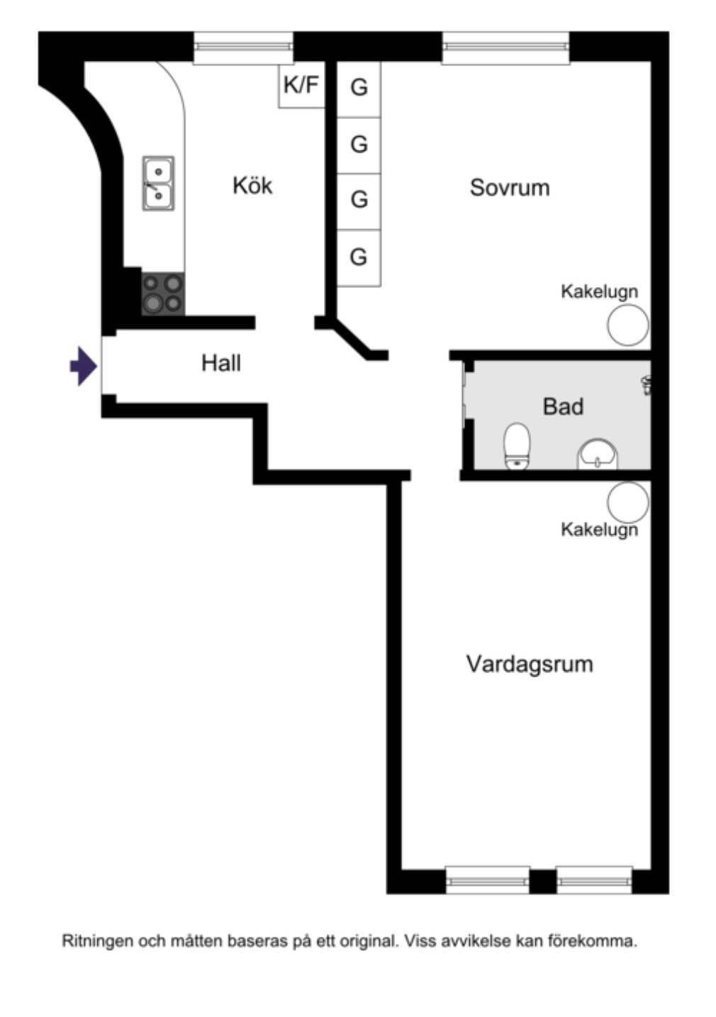 Aprilgatan 4, 2 tr
