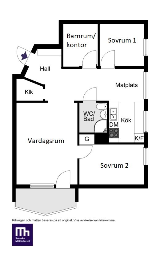 Alternativ planlösning 2