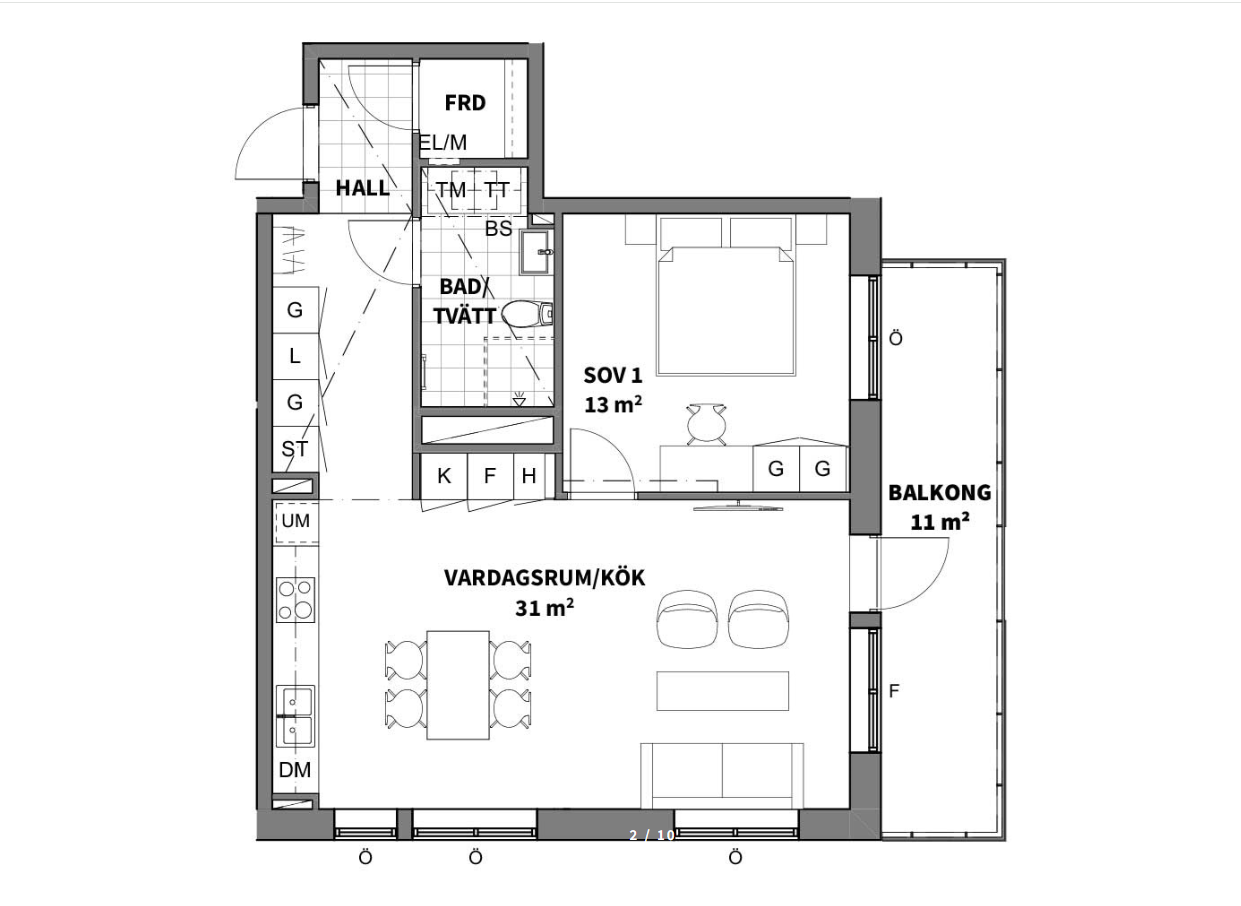 Bergkullegatan 2A