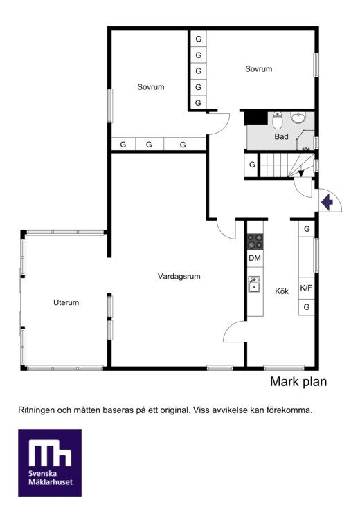 Planritning Markplan