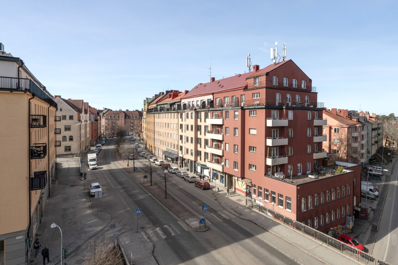 Utsikt från vardagsrummet
