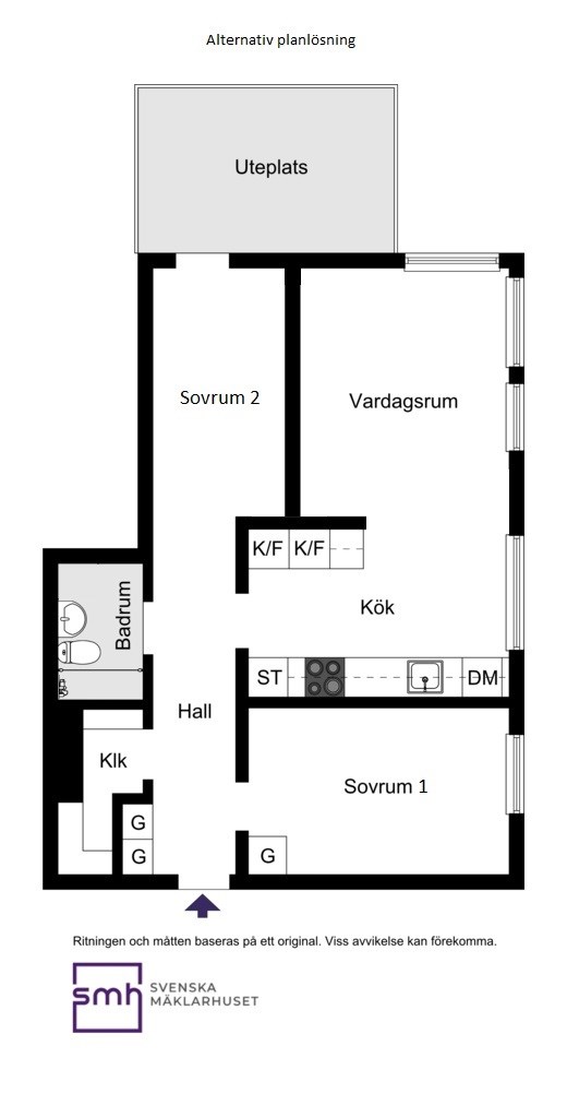 Alternativ planlösning