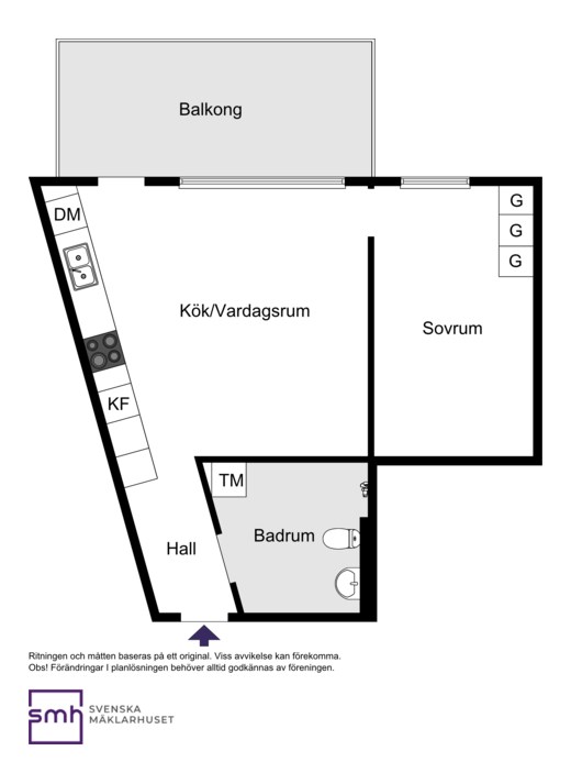 Mariehällsvägen 8, 5 tr.