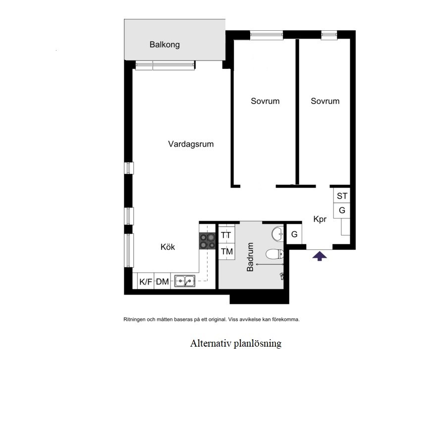 Alternativ Planlösning