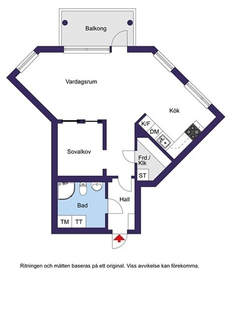 Planskiss Enbär