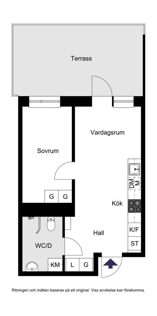 Radiusbacken 31, vån 2.