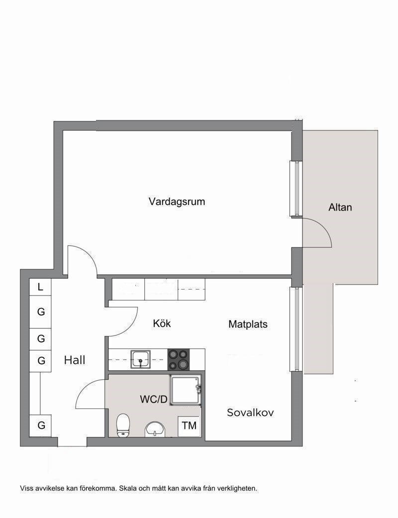 Grindvägen 6B, Uteplats