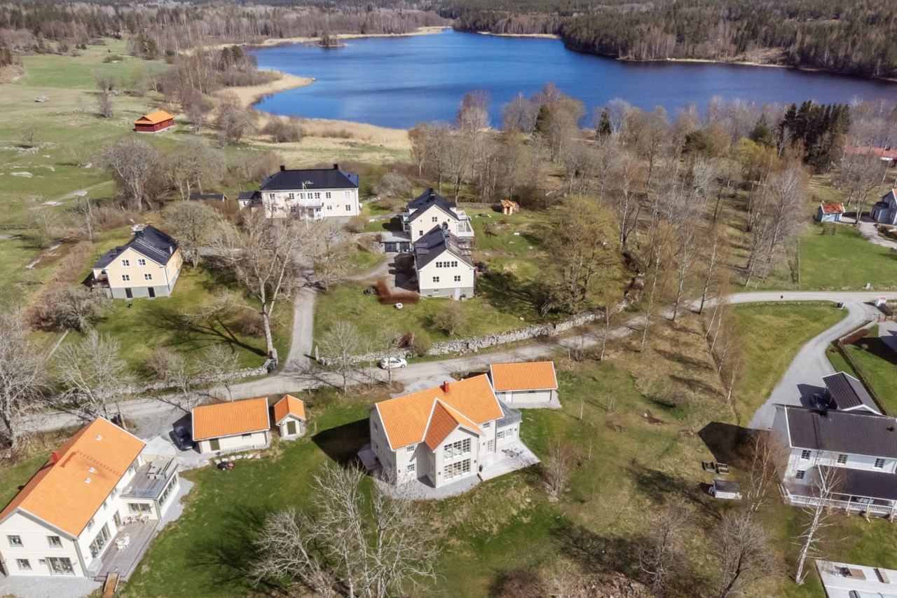 Vy över området