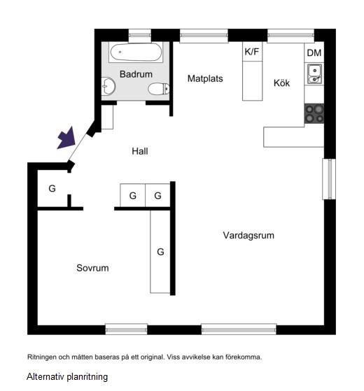 Pingstvägen 33, 2 tr