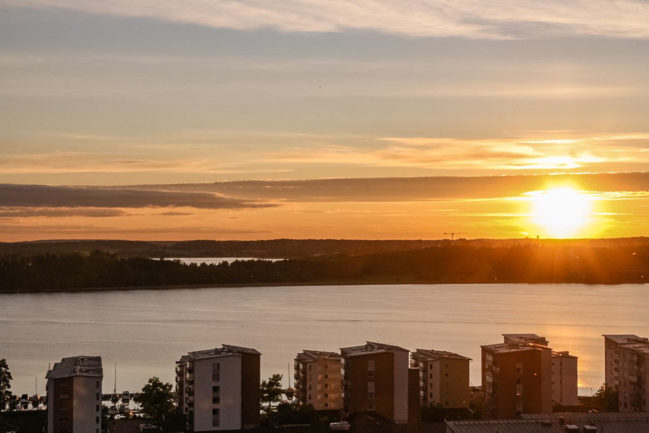 Lägenheterna på Anton Johanssons övre våningar