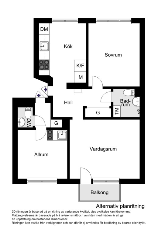 Hägerstensvägen 163A, 2 tr.