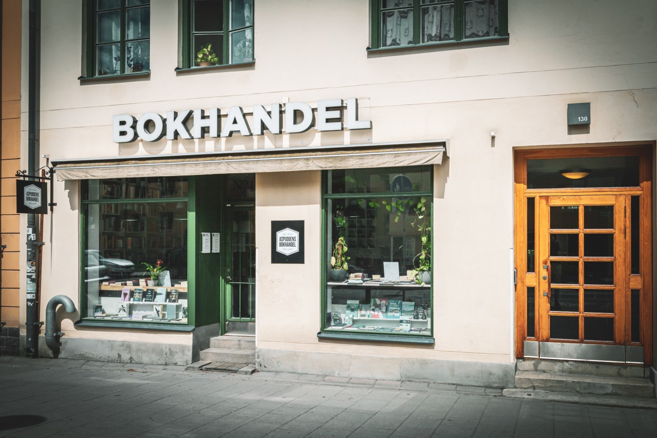 Mysig båthamn i området