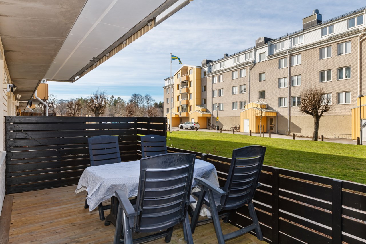 Grindvägen 6B, Uteplats