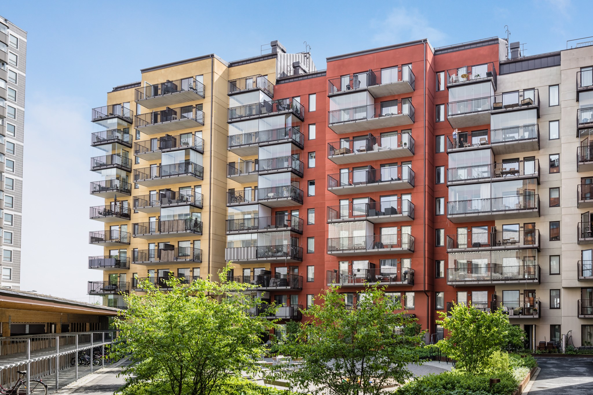 Såld lägenhet på Årstaskogs väg 7B i Liljeholmskajen/Årstaberg