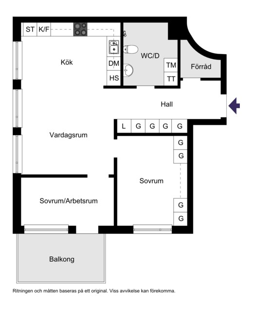 Fredsgränd 15, vån 3