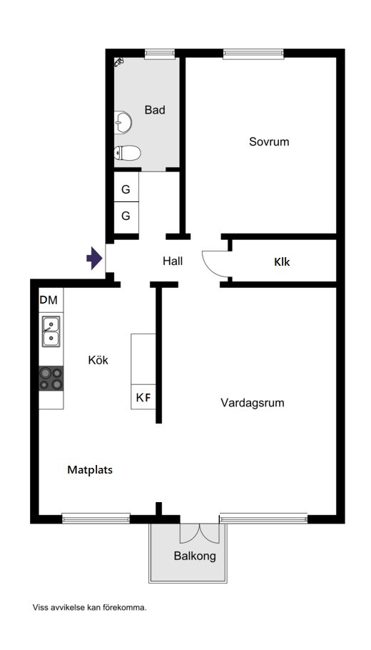 Lotterivägen 23, vån 3