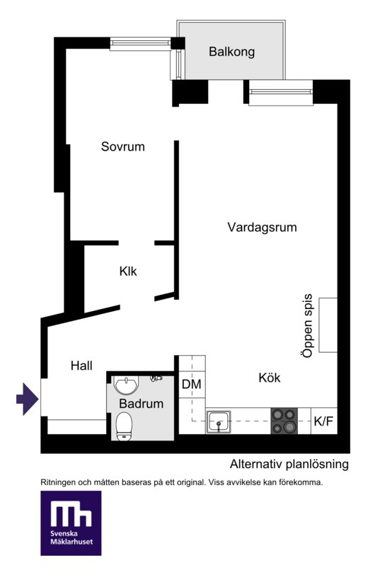 Alternativ Planlösning