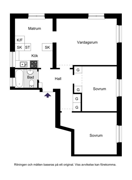 Tvingvägen 30, 1 tr