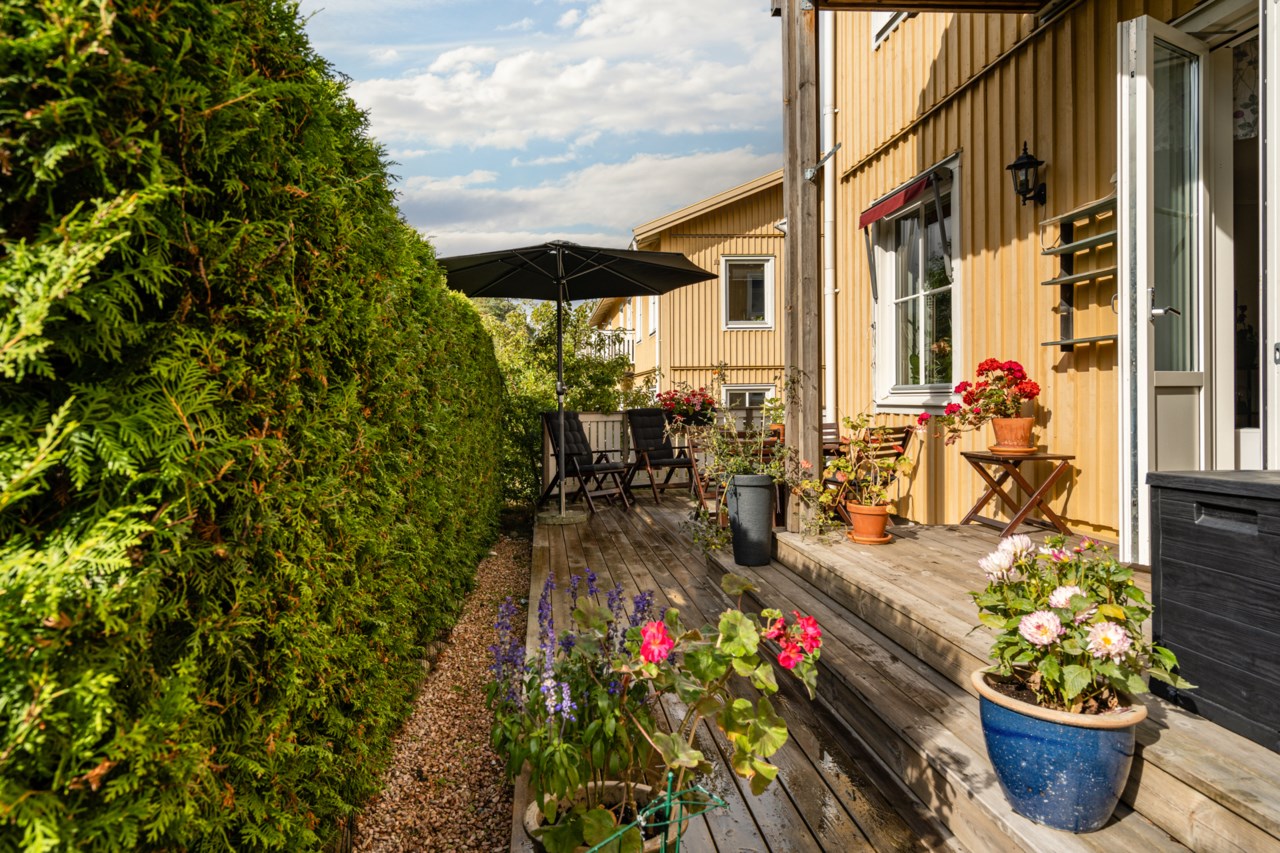 Fritzbergsvägen 151B,  Terrass i gavel!