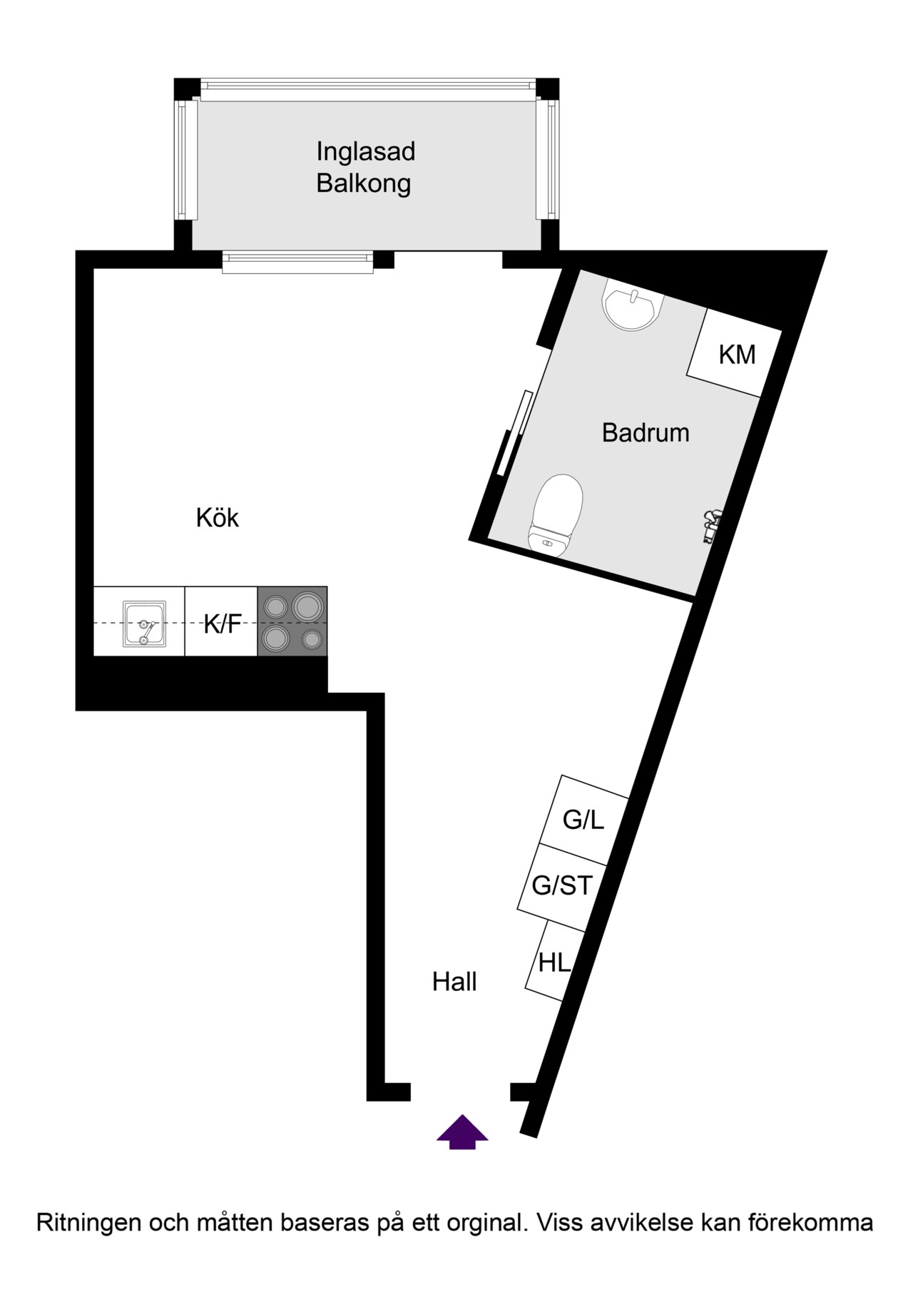 Hägerneholmsvägen 7B, våning 2