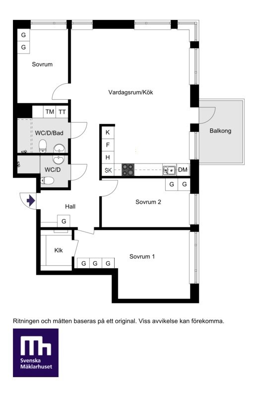 Beckomberga Ängsväg 14, 4tr