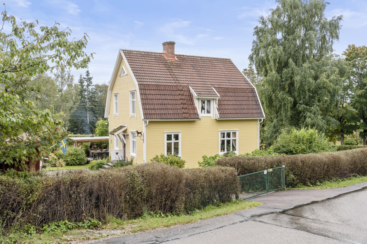 Inhägnad tomt