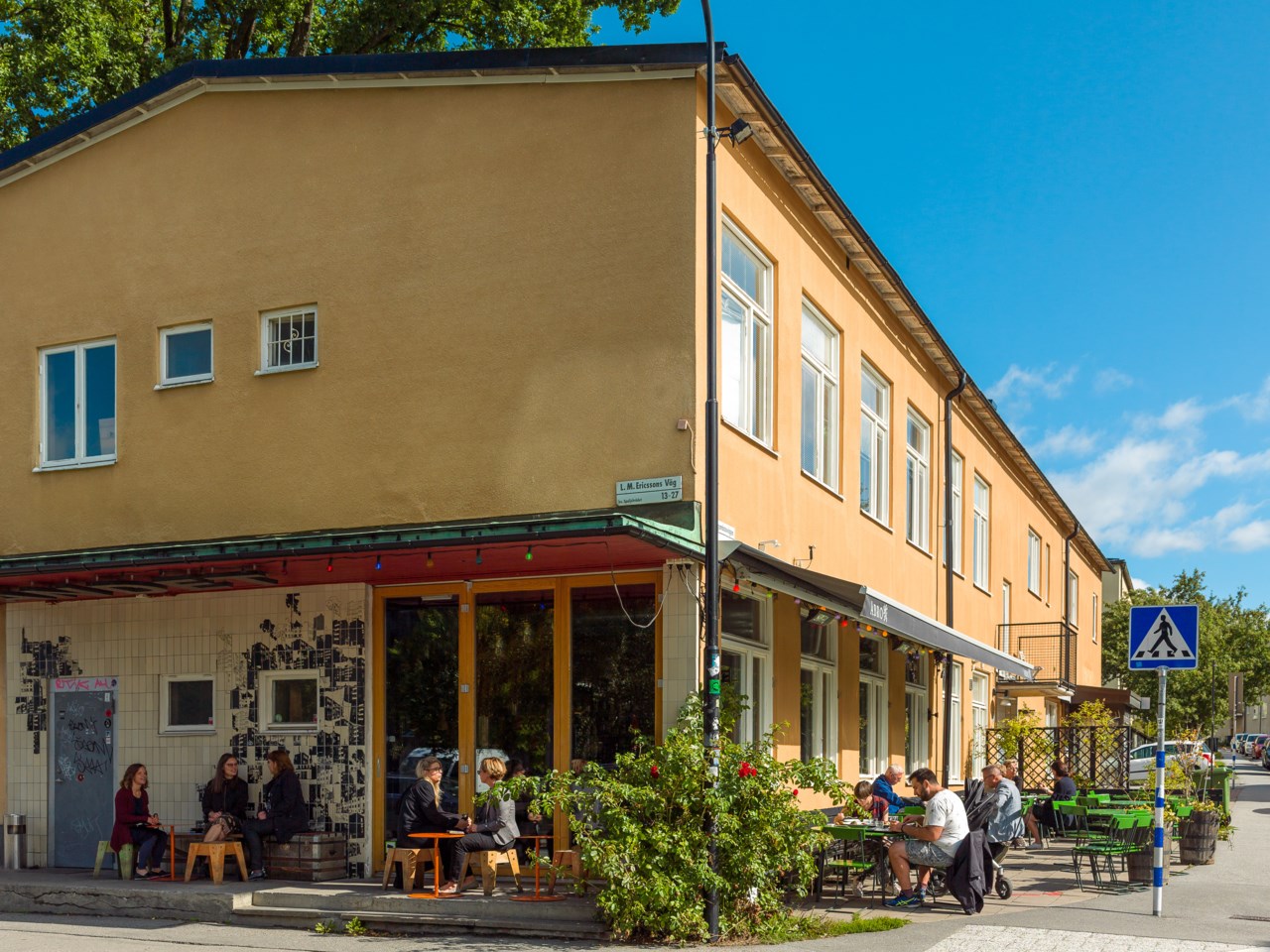 Populära Restaurang Landet vid Telefonplan
