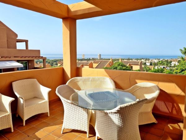 Costa del Sol - Lägenhet med 20 m2 terrass i Elviria