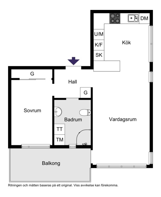 Hamngatan 31A, 5tr
