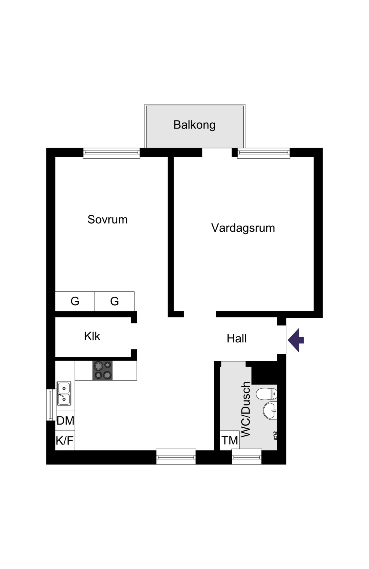 Stramaljvägen 36, 3tr