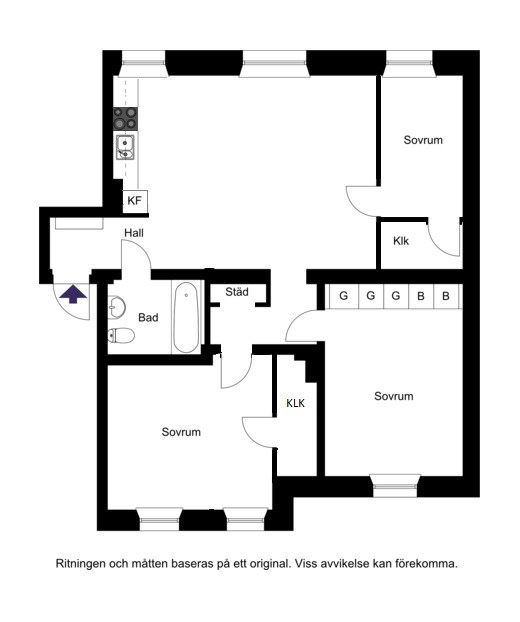 Alternativ planlösning 4:a