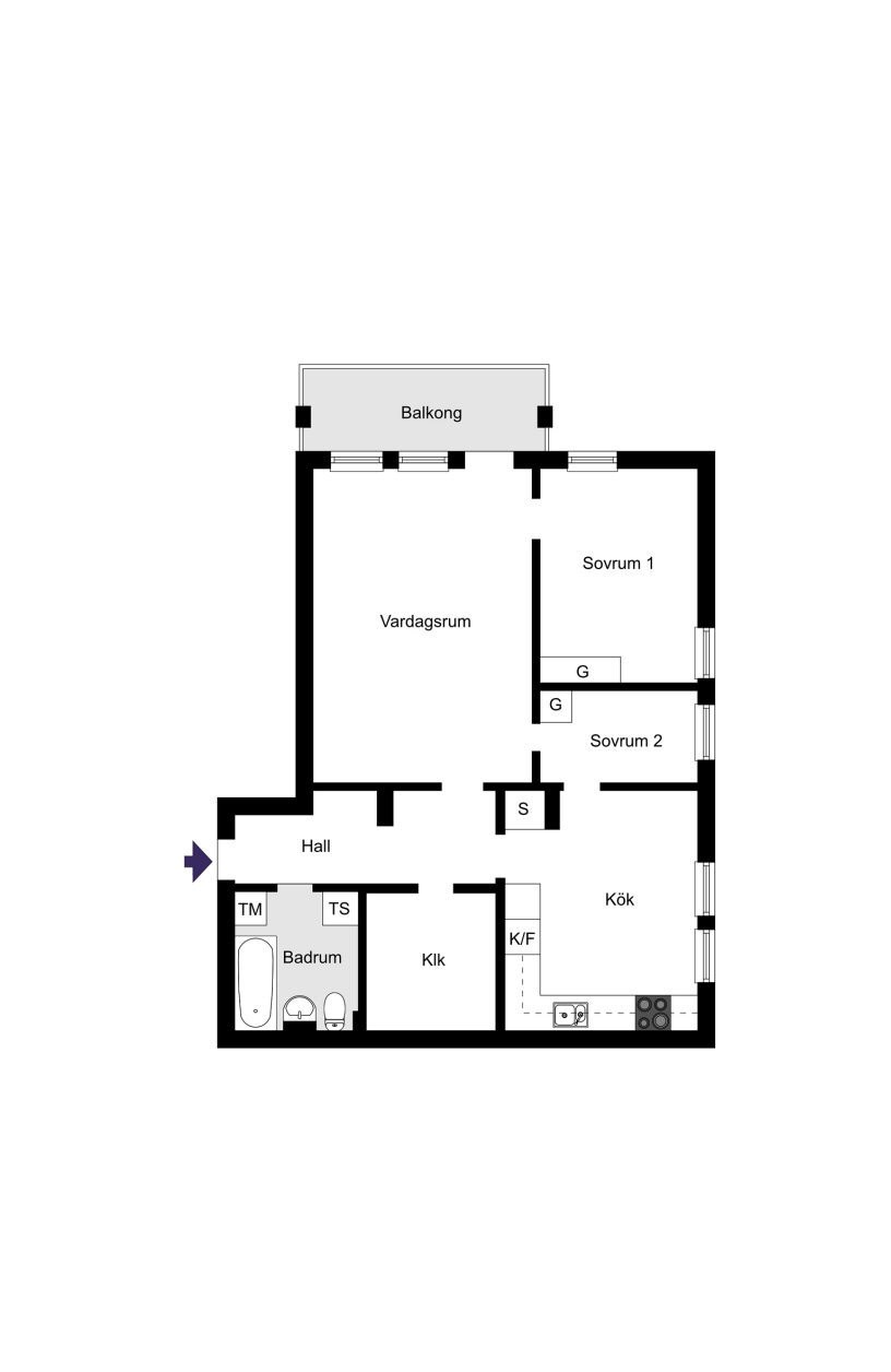 Alternativ Planlösning 1