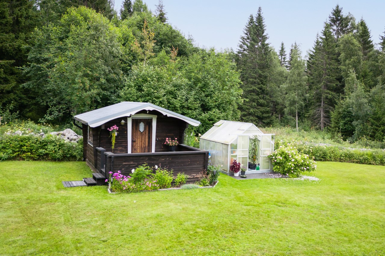 Isolerad gäststuga