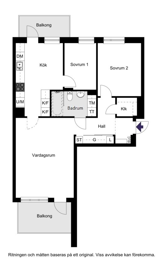 Fridensborgsvägen 127, 3tr