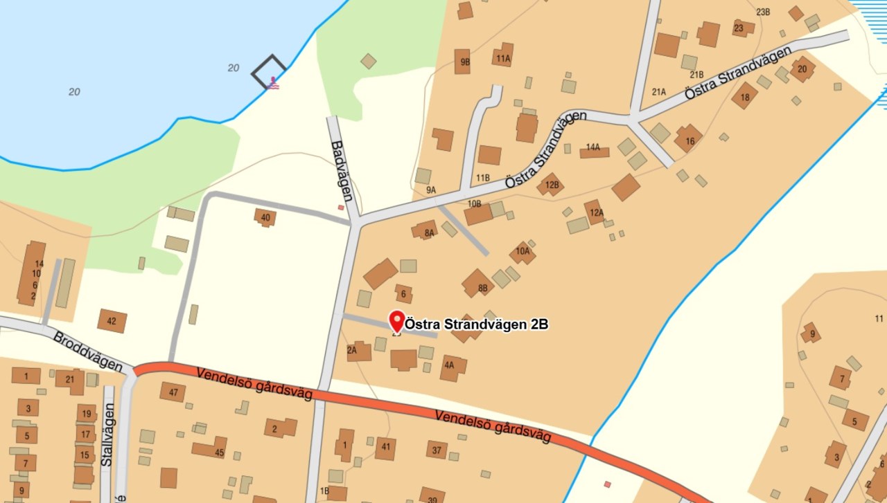 Östra Strandvägen 2B