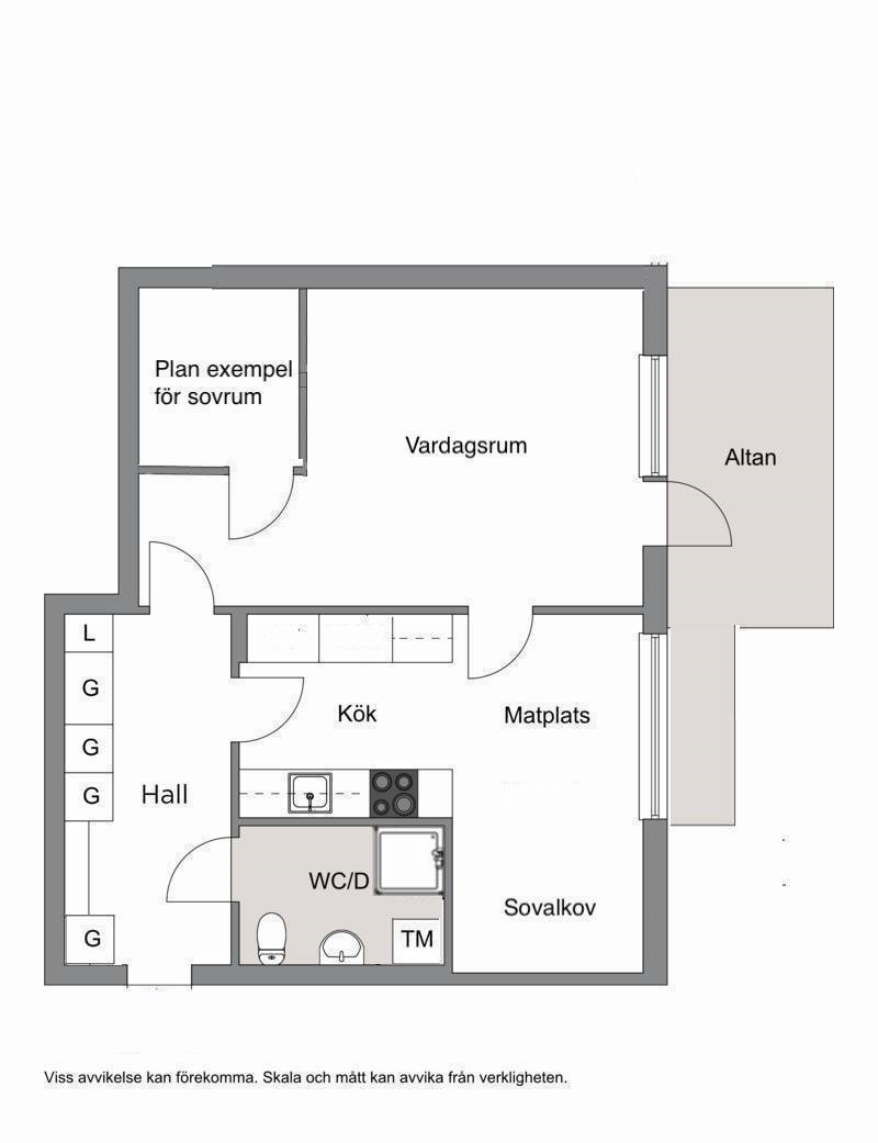 Grindvägen 6B, Uteplats