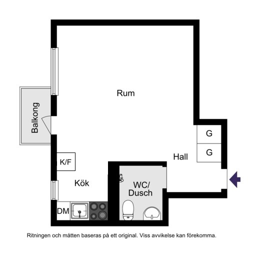 Hägerstensvägen 207, 1 tr.