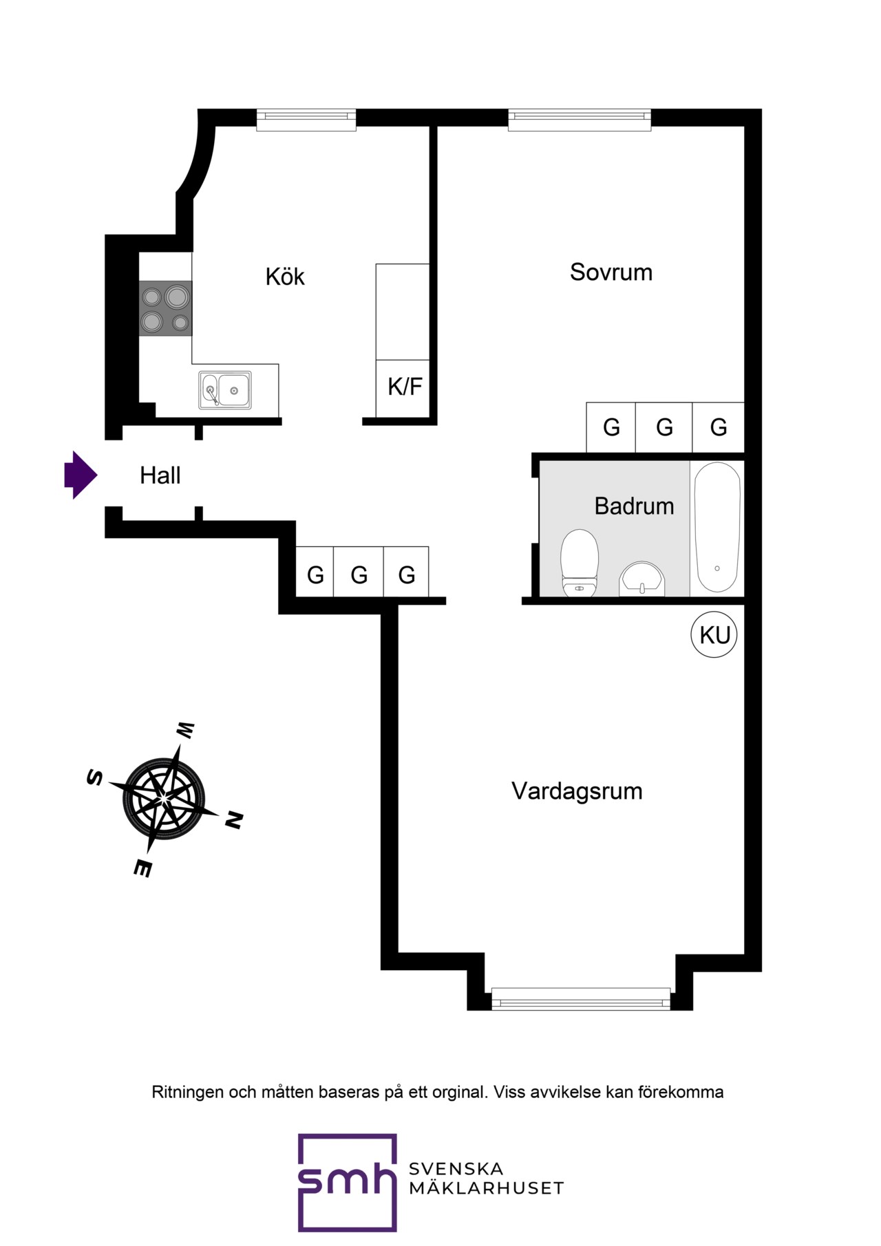 Ringdansvägen 3E, 2tr